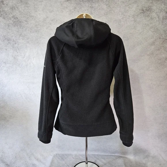 Vintage COLUMBIA SPORTSWEAR Black Full Zip Hoodie - Picture 4 of 12